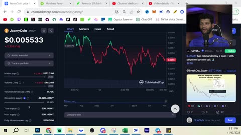 [2023-11-13] The Reality Of #JASMY To $1.00 in 2024 || THE TRUTH