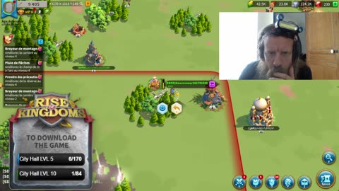 2023-06-25 (7) - Rise of Kingdoms, Dernière Partie, Homme-Sandwich - Twitch Decheterie