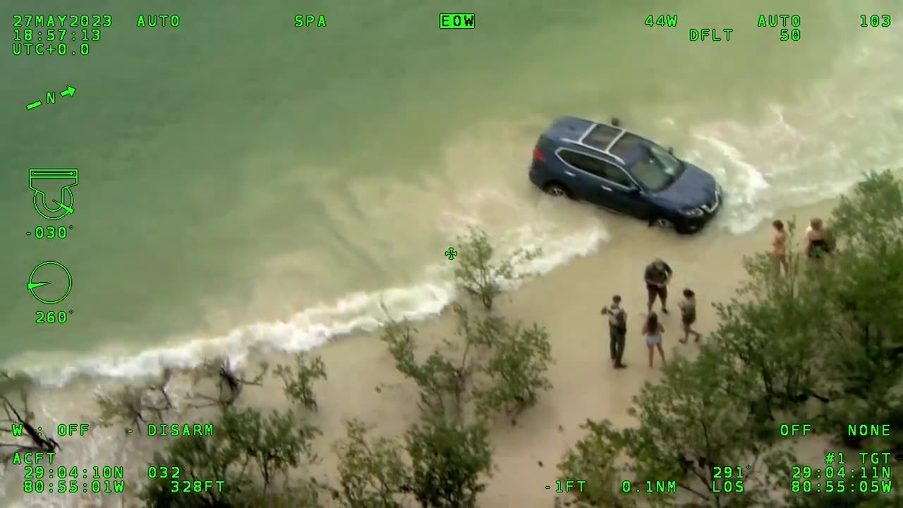 Woman plows through crowd in Florida's Smyrna Dunes Park