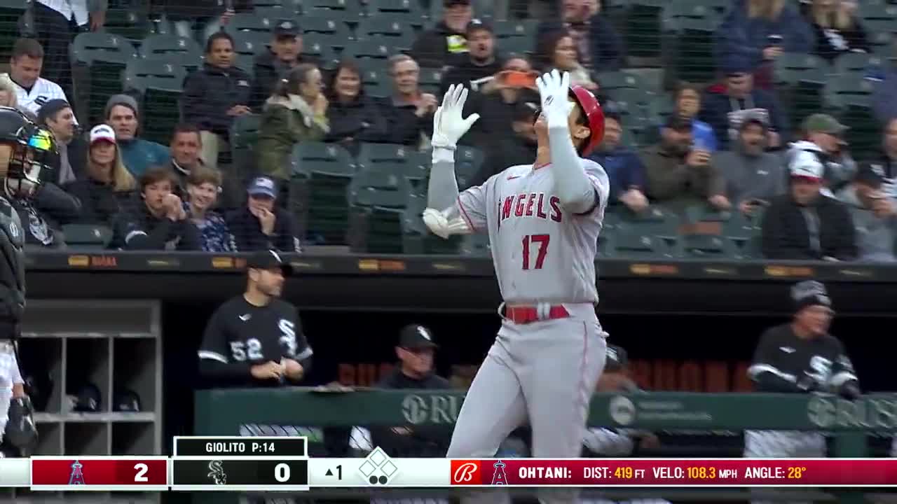 A Friday night SHO- OHTANI HITS ONE A LOOOOONG WAY-