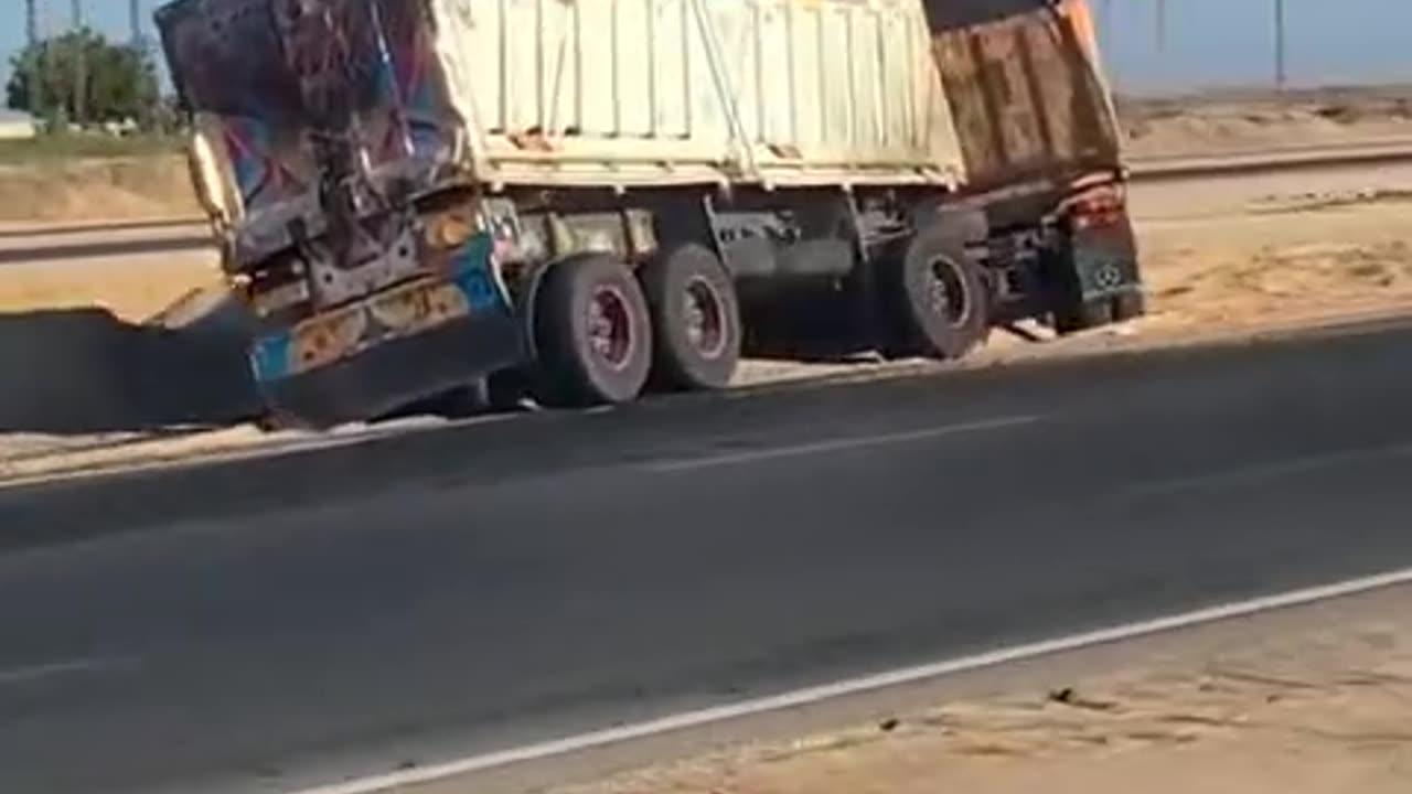 Overloaded Truck