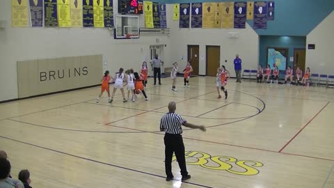 8th Grade Lady Hawks vs BSS