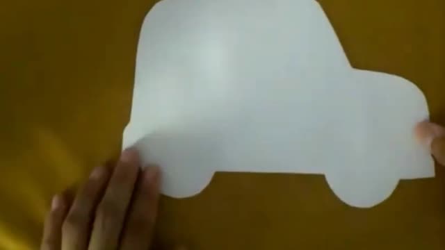 How to cut out a car without drawing
