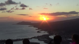 Honolulu, HI — Koko Head Crater Trail - Sunset