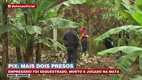 Empresário é sequestrado, morto e jogado na mata