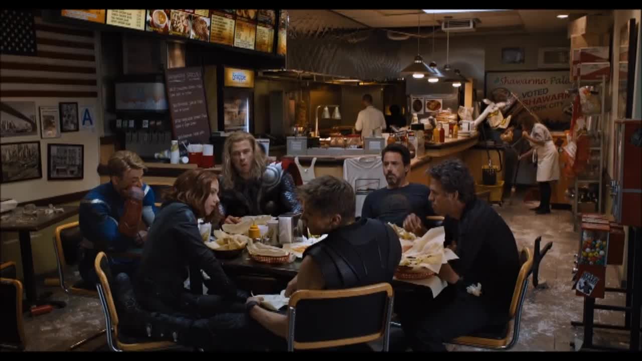 The Avengers - Complete Shawarma Post Credits Scene _HD_ (1)