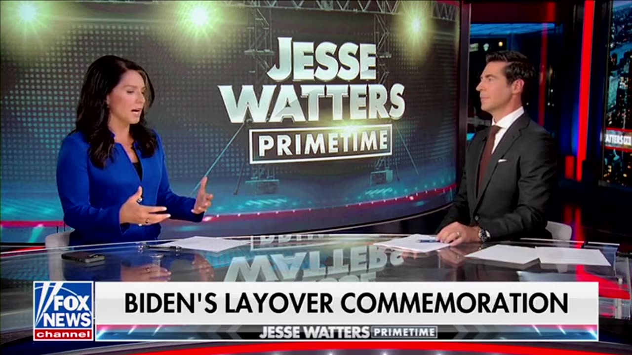 Tulsi Gabbard Slams Biden, Harris Over 9/11 "Gross" Behavior