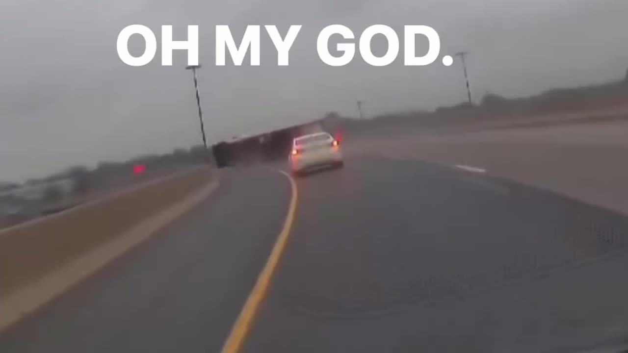 Toronto - Coca-Cola Truck Flipped Over