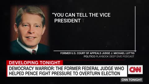 Ex-Judge who played key role in Trump-Pence feud speaks out for first time - NEWS OF WORLD