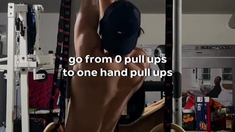 0 pull ups to one hand pull up