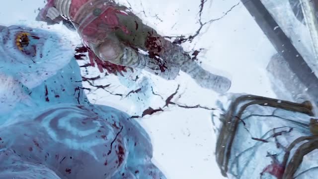 Am I the only one who gets hyped to finish enemies God of War Ragnarök