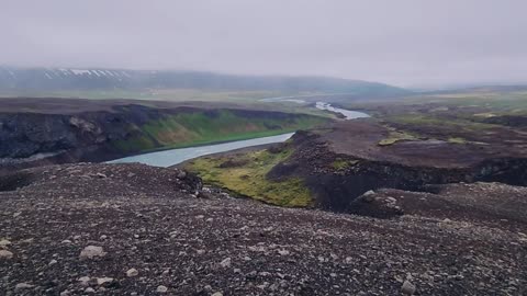 Iceland Aldeyjarfoss 4K