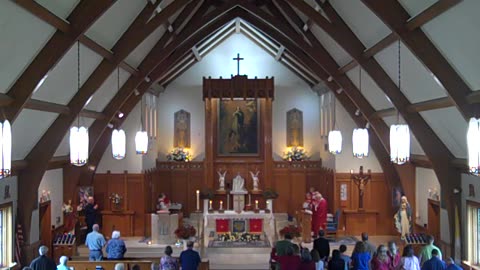 Mass Pentecost 10 AM Choir and Guitar Group 052823AD
