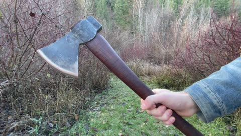 H&B Forge Felling Axe!! Quick look by www.bushcraftcanada.com