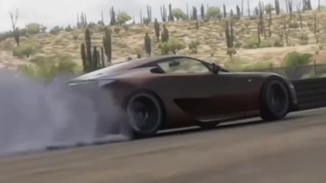 Lexus LFA Pure sideways V10 sound