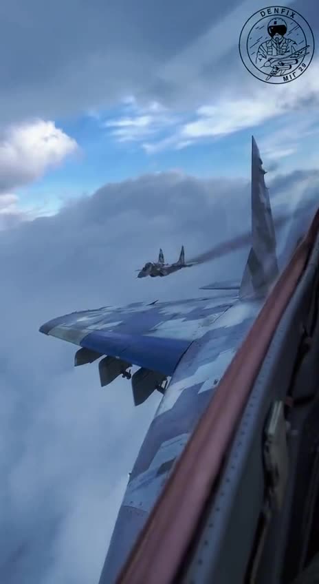 New Footage from Ukrainian Fighter Pilots