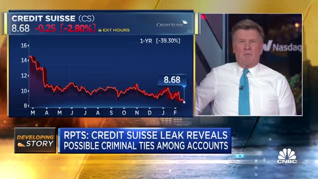 Credit Suisse leak reveals it had possible ties with criminals- NEWS OF WORLD 🌏