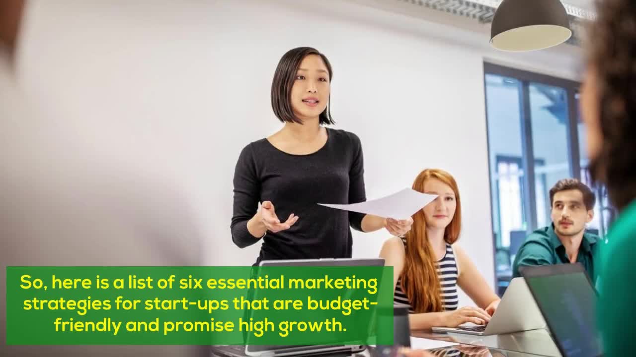Marketing Strategies For Any Start-Up