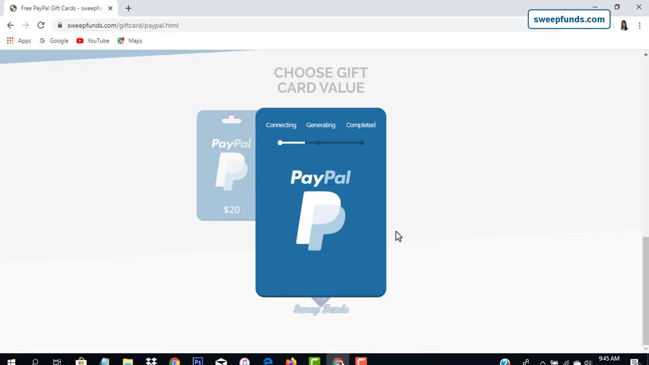 free paypal gift card....easy money