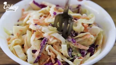Coleslaw Recipe | How to Make Coleslaw Salad