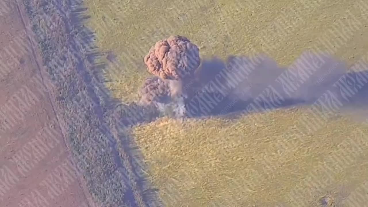 Russian artillerymen found and destroyed an enemy BM-21 Grad MLRS