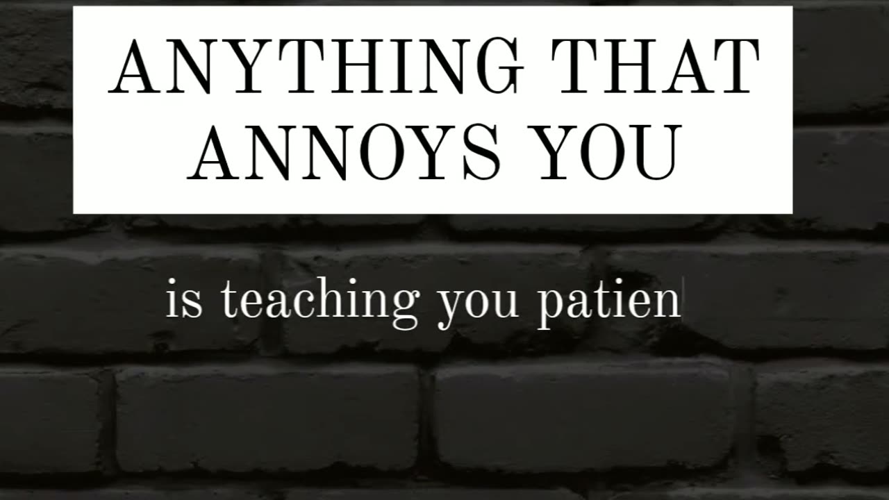 Know this