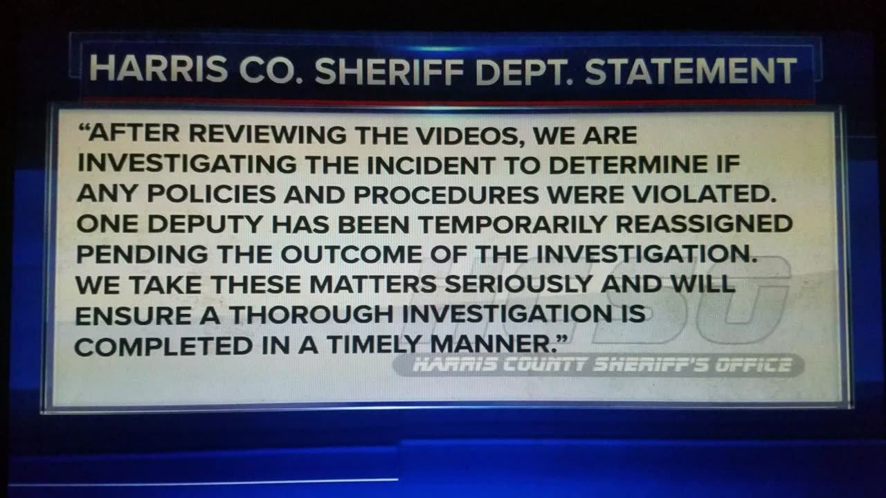 More Corruption From Harris County Sheriff Department