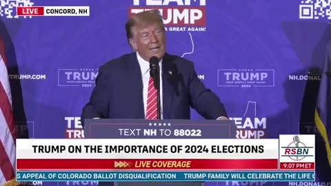 President Trump on Nikki Haley all the corrupt and sinister groups are on her side