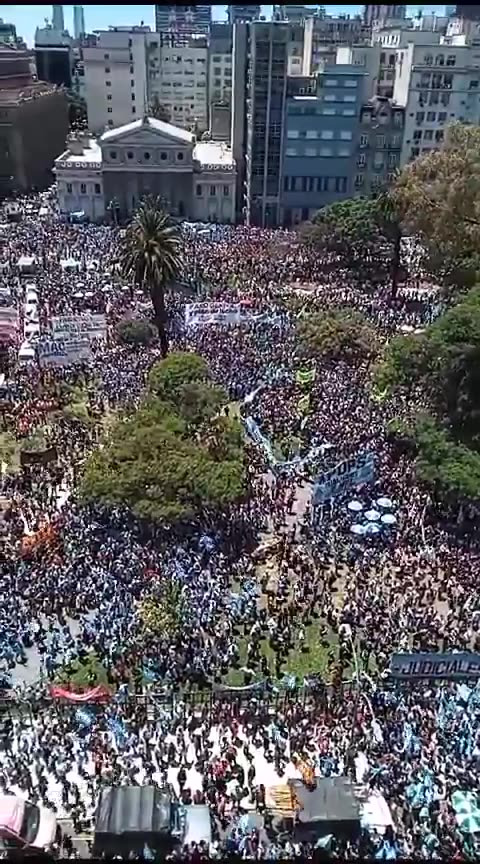 Anti government protest in Argentina