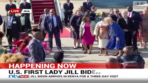 Jill Biden arrived in Kenya, has spent her week in Africa and Joe has spent his week in Europe.