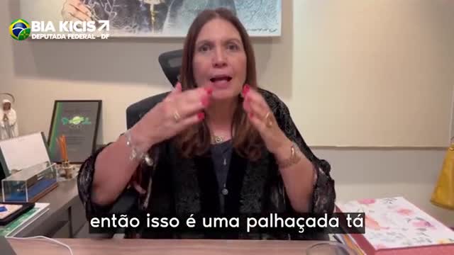 DEPUTADA DENUNCIA BANDIDAGEM NO JUDICIÁRIO