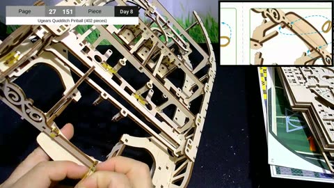 Ugears Quidditch Pinball Day 8 - Just Rest Your Eyes (JRYE#470)
