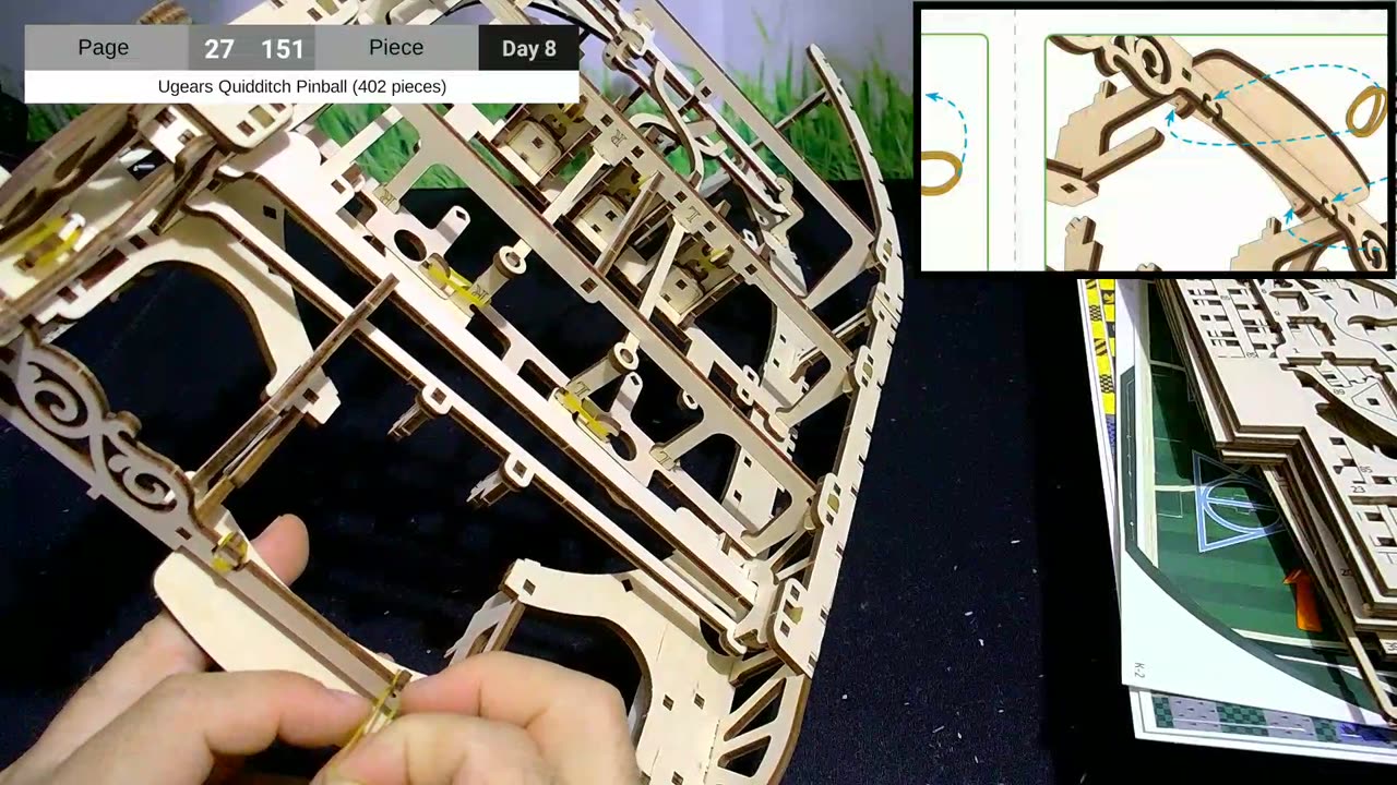 Ugears Quidditch Pinball Day 8 - Just Rest Your Eyes (JRYE#470)