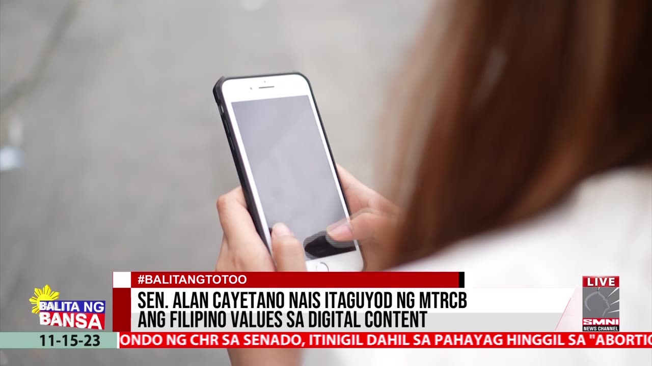 Sen. Alan Cayetano, nais itaguyod ng MTRCB ang Filipino values sa digital content