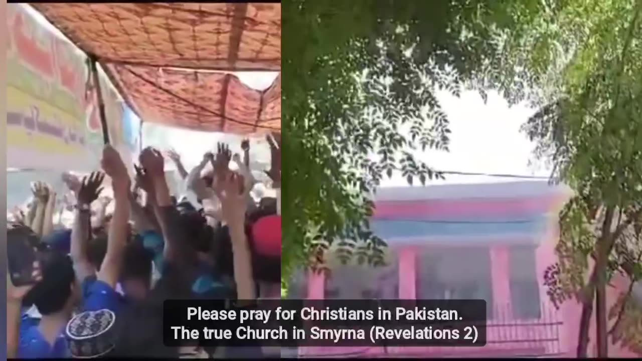 We strongly condemn the burning of churches, hundreds of Bibles