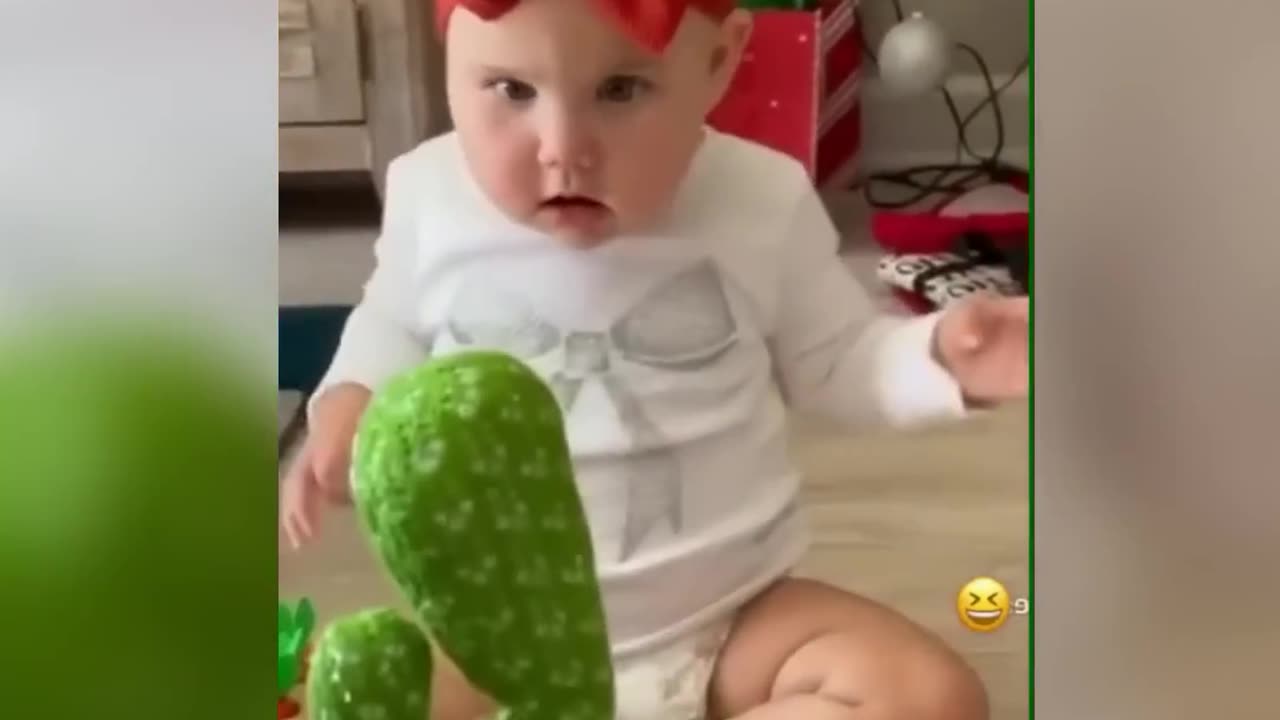 Dancing Cactus Babies Reaction | BABY FAILS! Boy Gets Scared By Talking Toy | Viral Unicorn