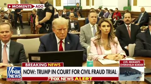 Our President in court today