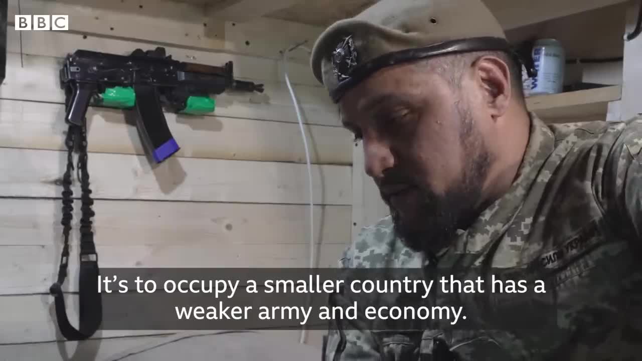 The Afghan refugee commanding Ukrainian troops – BBC News