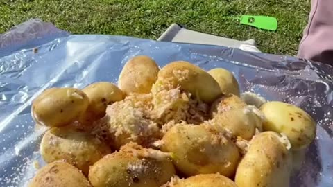 Potatoes for barbecue