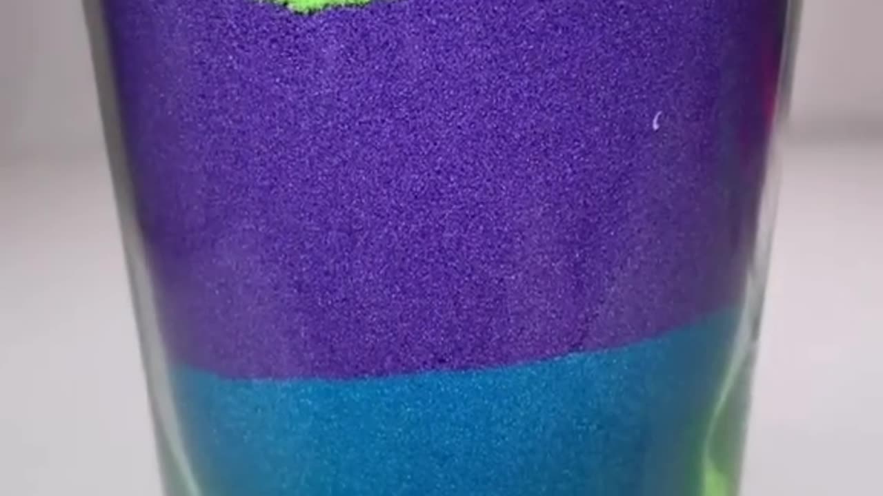 Satisfied glass fill video