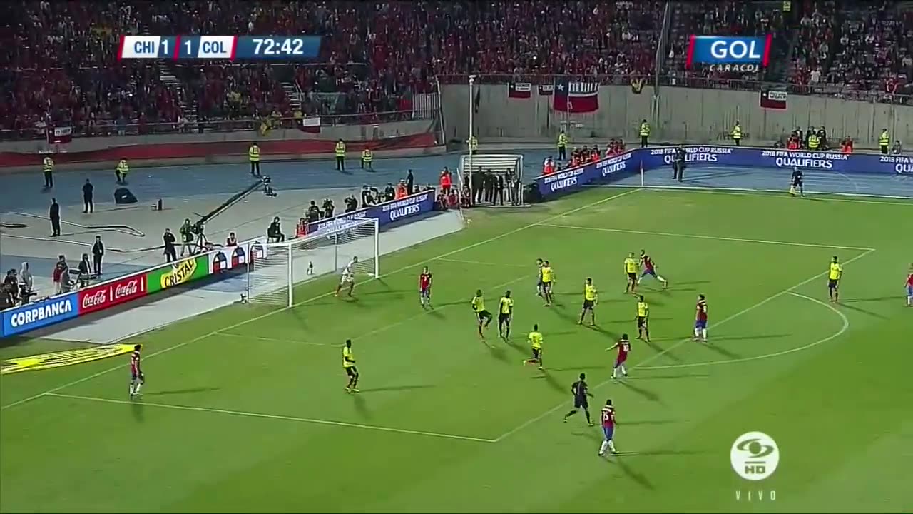 CHILE - COLOMBIA - ELIMINATORIAS RUSSIA 2018