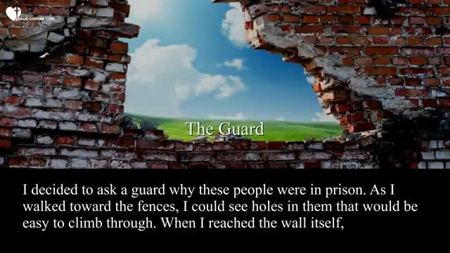 The Prison ❤️ Rick Joyner's Vision of the Prison yard and its Guards