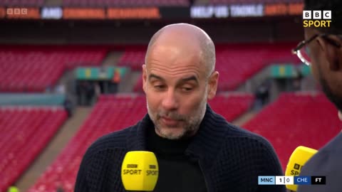 Guardiola was not happy that City had to play the FA Cup semi-final on Saturday