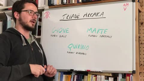 Triade Arcaica Romana: Giove, Marte e Quirino dell'occultura massonica giudaico greco-romana-egizia pagana satanico gnostica