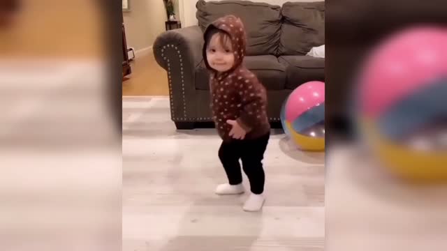 Baby dance funny video