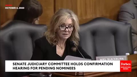'Are You A Marxist?': Marsha Blackburn Has Tense Grilling Of Key Biden Judge Nominee