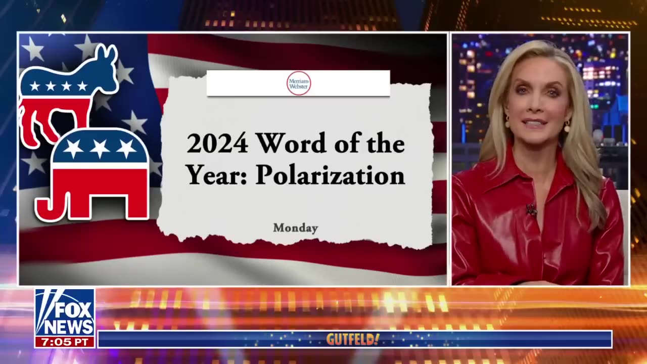 'Gutfeld!' reacts to Merriam-Webster’s word of the year