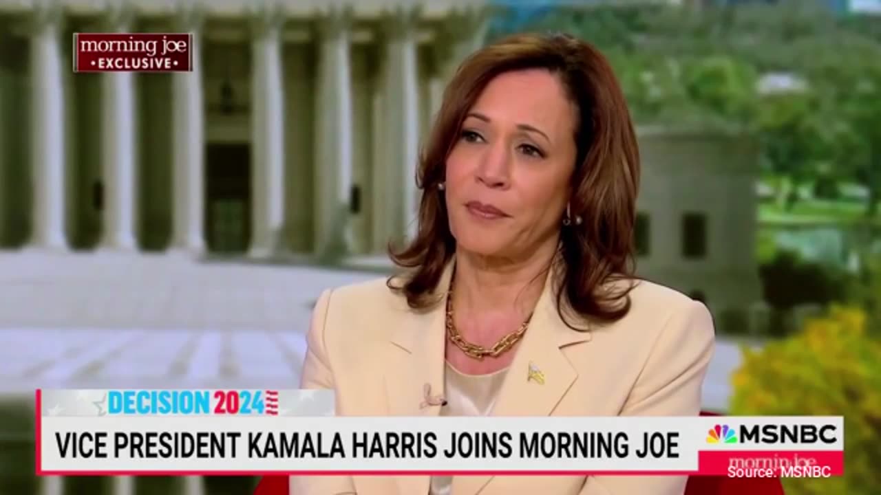 "What's Going On?!": MSNBC Personality Panics Over Trump-Biden Election When Speaking to Kamala