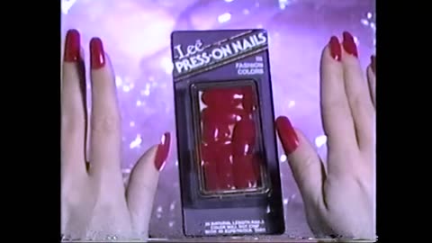 April 15, 1986 - Lee Press-On Nails Now Come in "Fashion Colors"