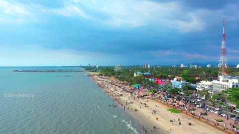 Kozhikode Beach | Drone Shot